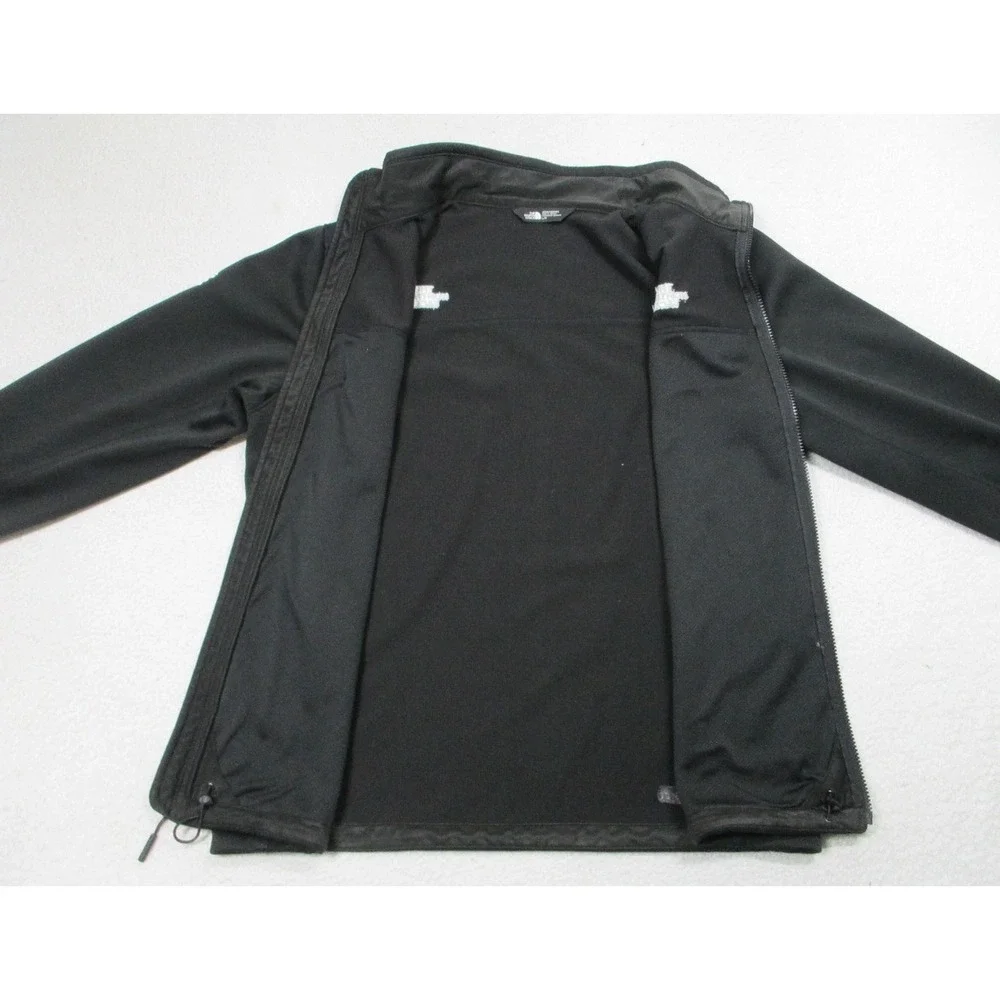 The North Face Jacket Mens Large Black WindWall Microsoft Softshell Full Zip - Picture 7 of 12